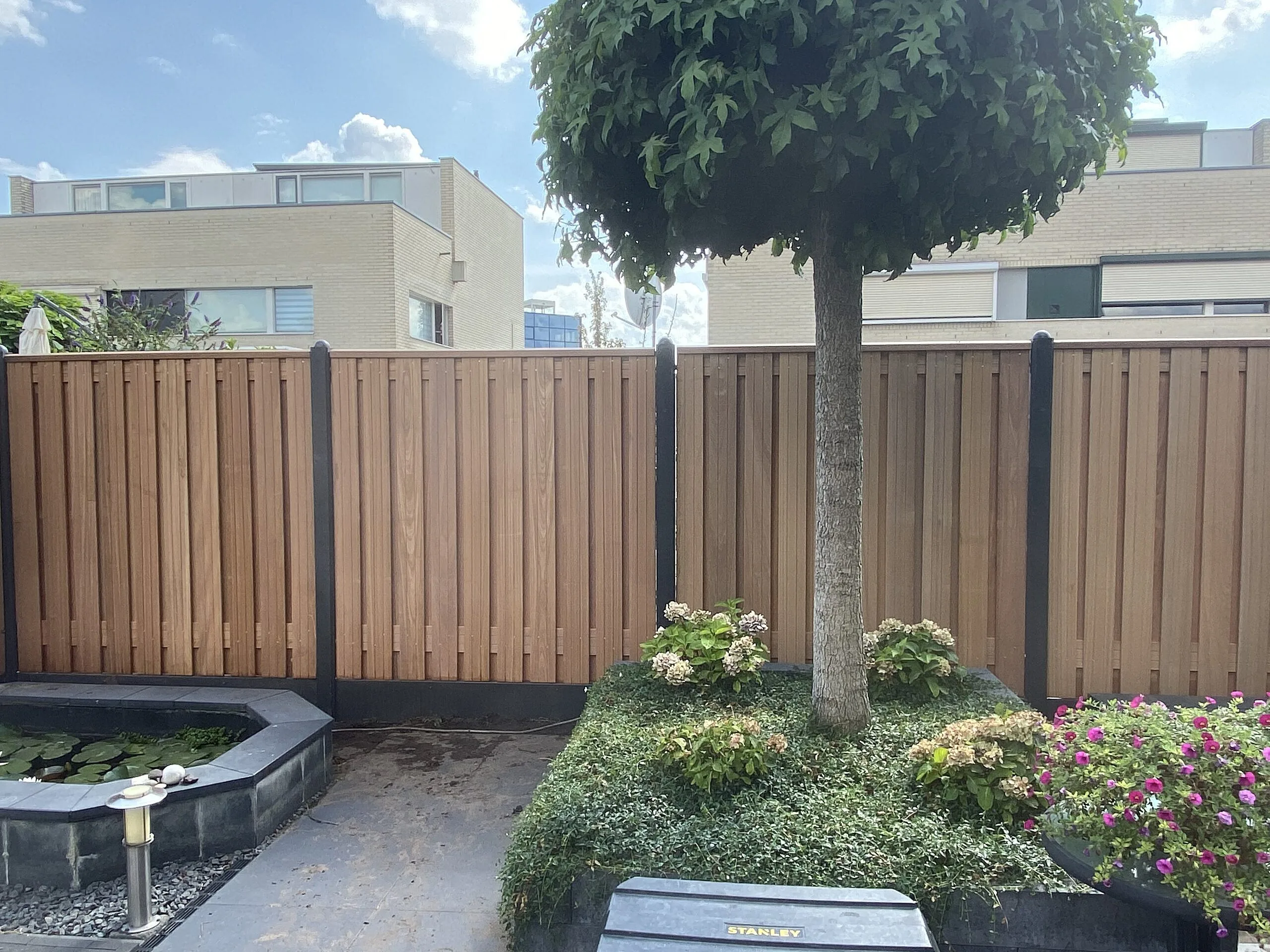 Motief schutting laten maken